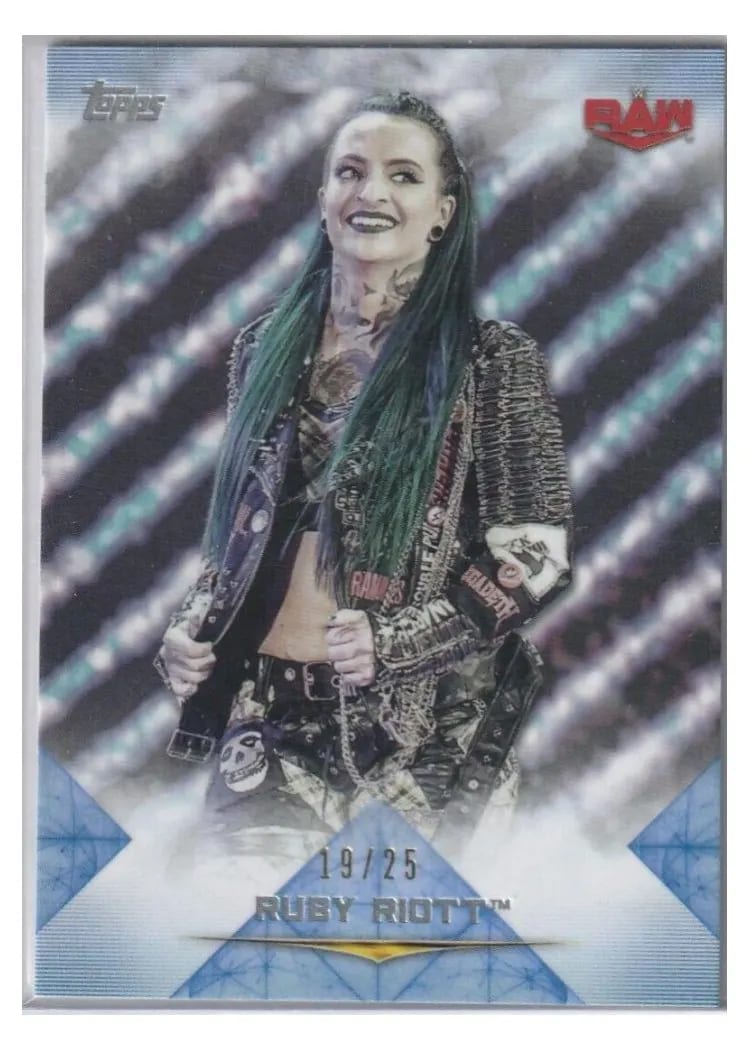 2020 Topps WWE Undisputed Ruby Riott Blue #20 card
