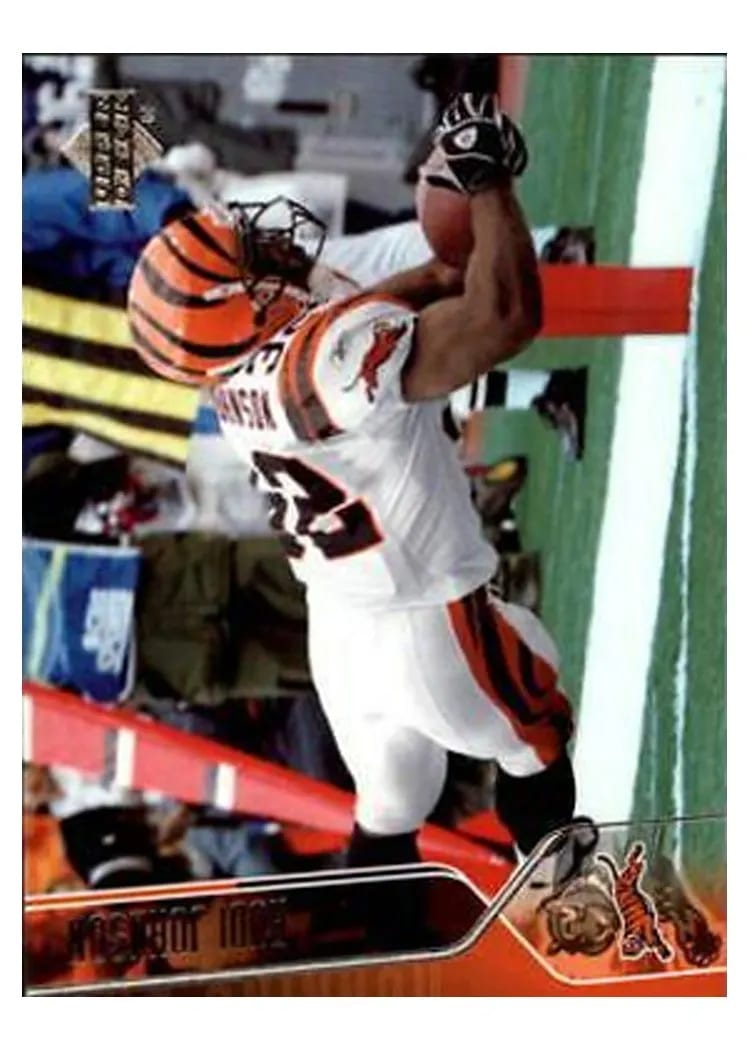 2004 Upper Deck Rudi Johnson #45 card