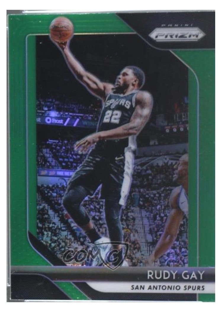 2018-19 Panini Prizm Base Set Rudy Gay #3 card