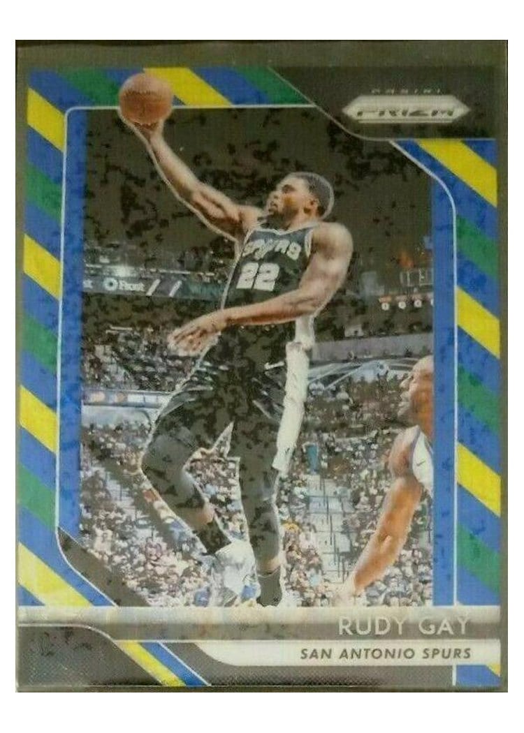 2018-19 Panini Prizm Base Set Rudy Gay #3 card