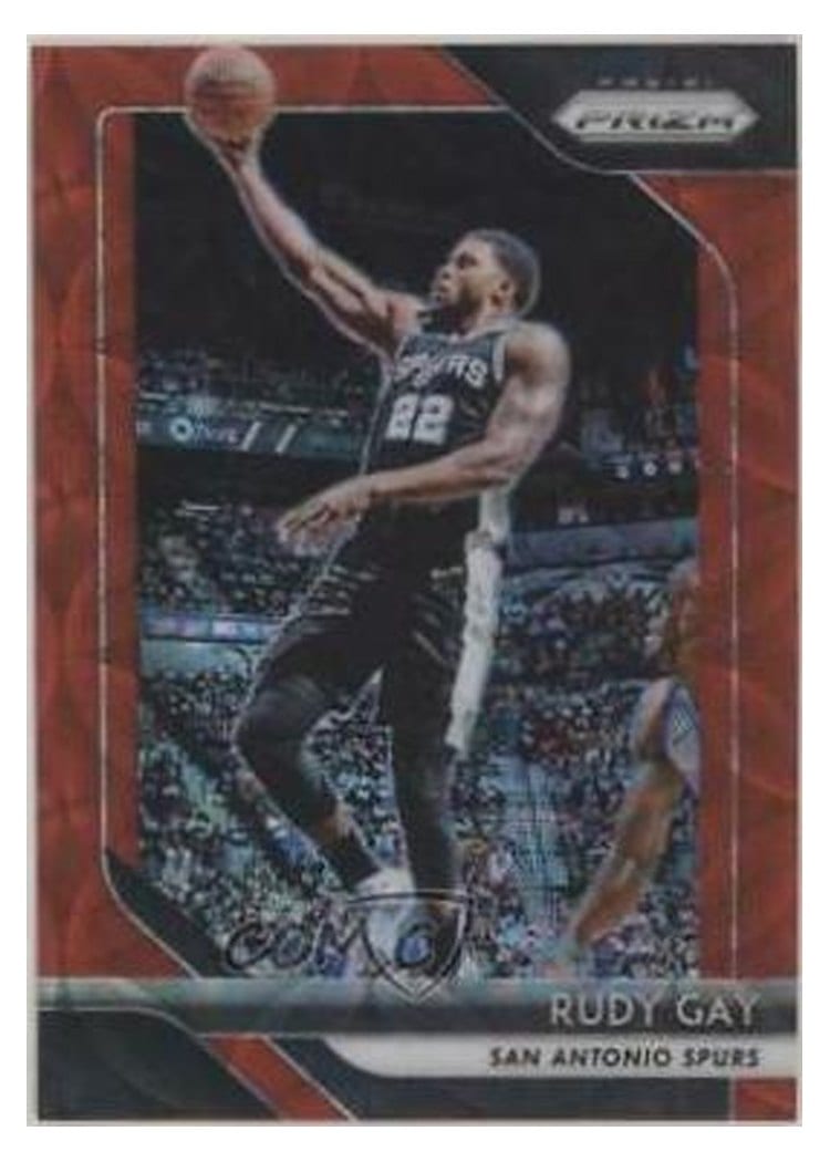 2018-19 Panini Prizm Base Set Rudy Gay #3 card