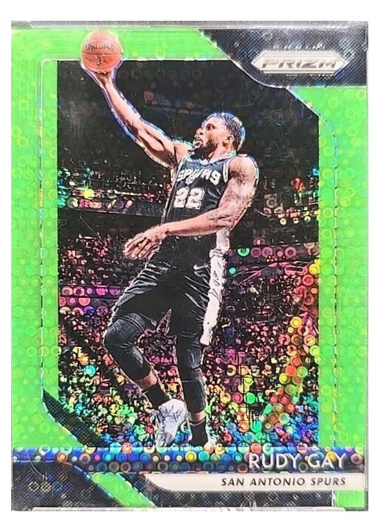 2018-19 Panini Prizm Base Set Rudy Gay #3 card
