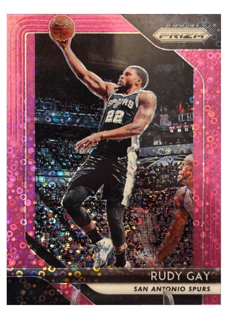 2018-19 Panini Prizm Base Set Rudy Gay #3 card