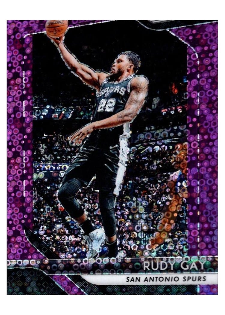 2018-19 Panini Prizm Base Set Rudy Gay #3 card