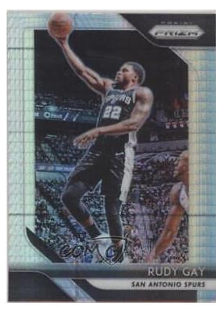 2018-19 Panini Prizm Base Set Rudy Gay #3 card