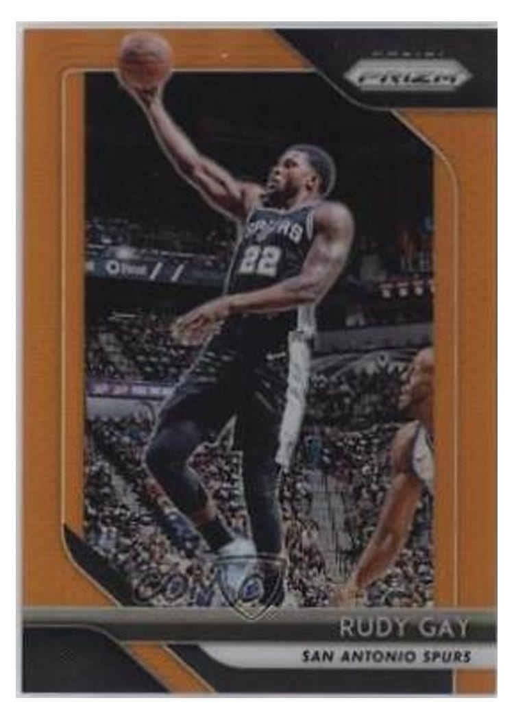 2018-19 Panini Prizm Base Set Rudy Gay #3 card