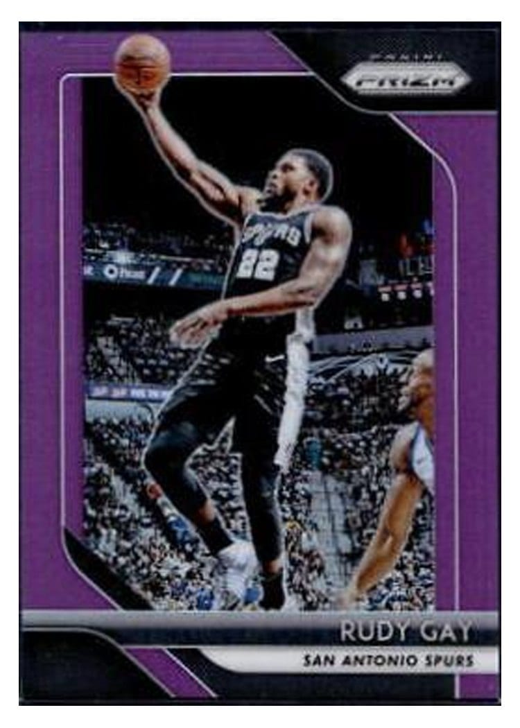 2018-19 Panini Prizm Base Set Rudy Gay #3 card
