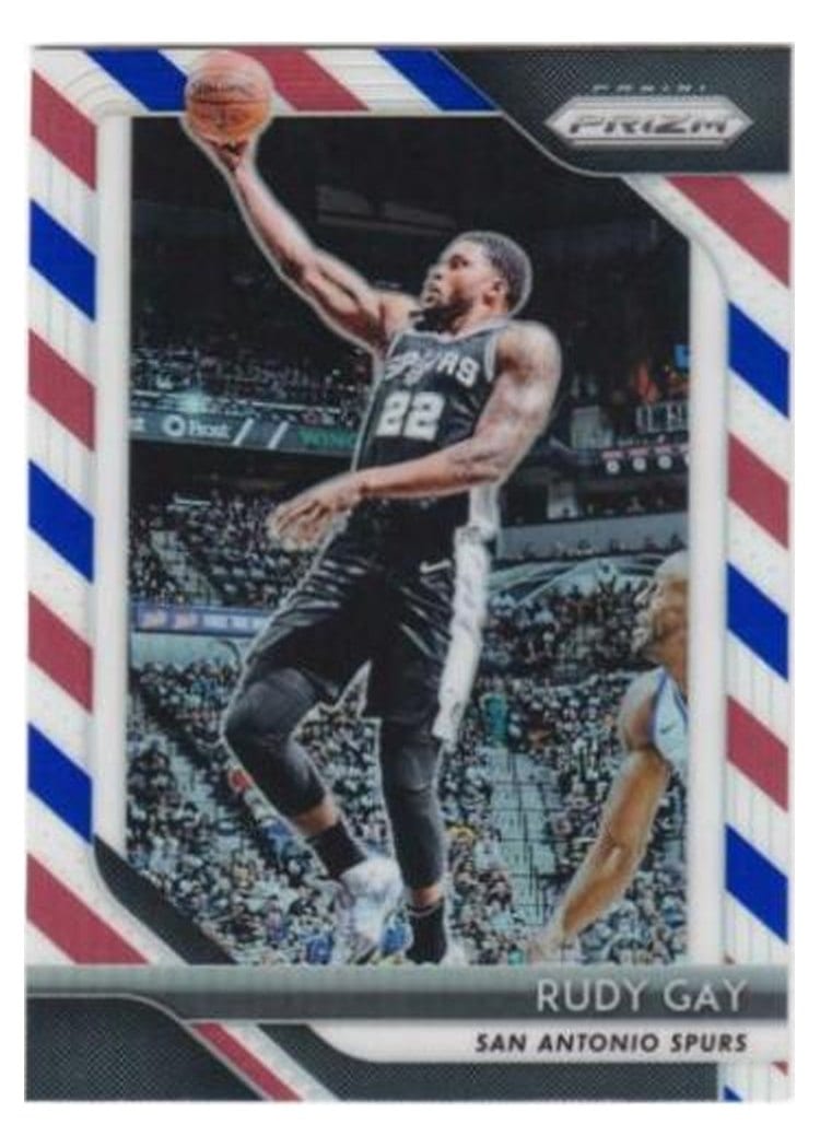2018-19 Panini Prizm Base Set Rudy Gay #3 card
