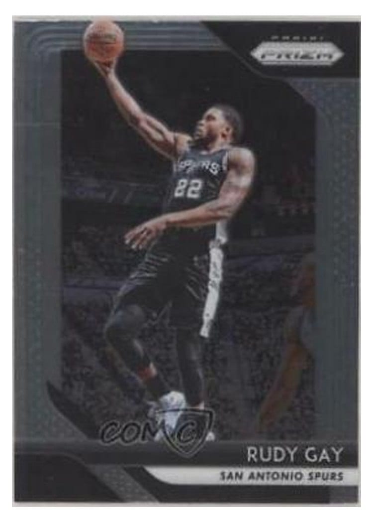 2018-19 Panini Prizm Base Set Rudy Gay #3 card