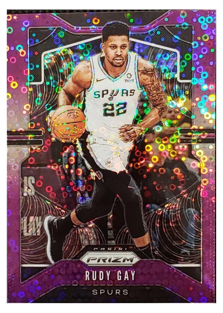 2019-20 Panini Prizm Base Set Rudy Gay #135 card