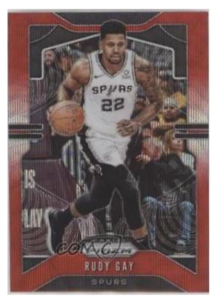 2019-20 Panini Prizm Base Set Rudy Gay #135 card