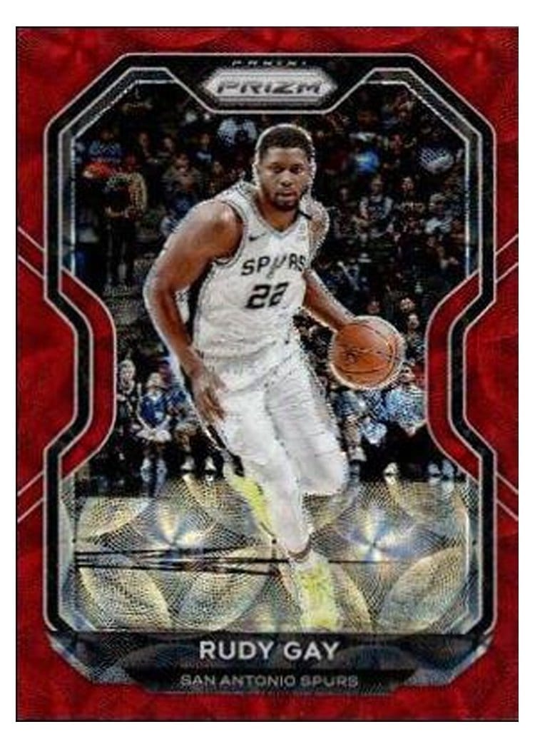 2020-21 Panini Prizm Base Set Rudy Gay #4 card