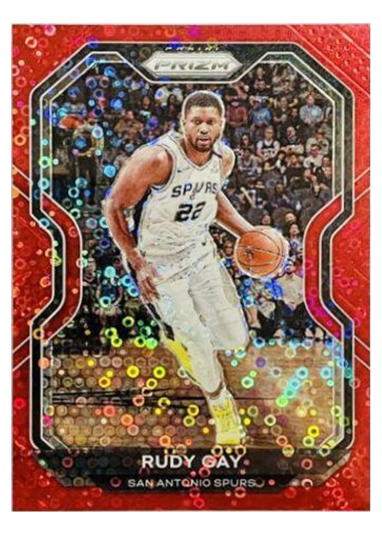 2020-21 Panini Prizm Base Set Rudy Gay #4 card