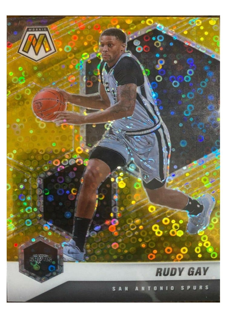 2020 Panini Mosaic Rudy Gay #160 card