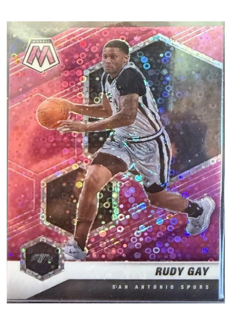 2020 Panini Mosaic Rudy Gay #160 card