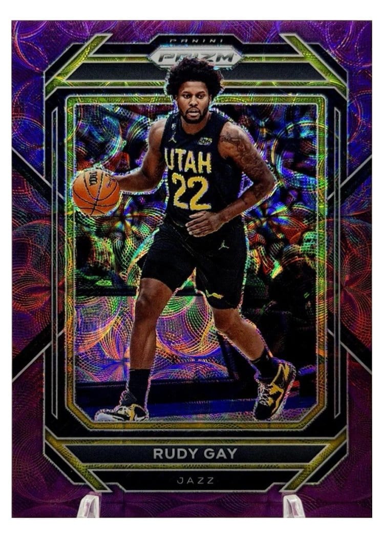 2022-23 Panini Prizm Base Set Rudy Gay #47 card