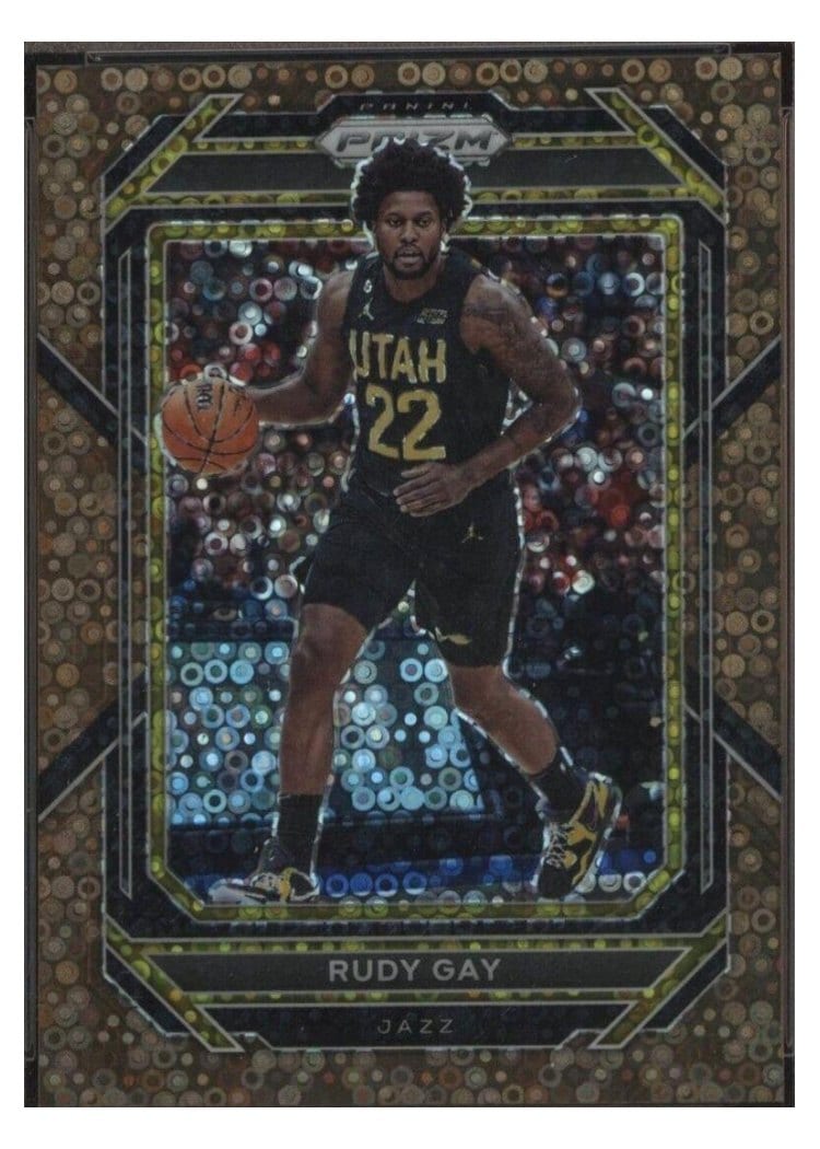 2022-23 Panini Prizm Base Set Rudy Gay #47 card