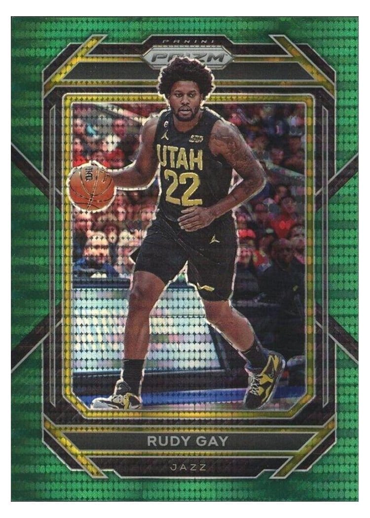 2022-23 Panini Prizm Base Set Rudy Gay #47 card