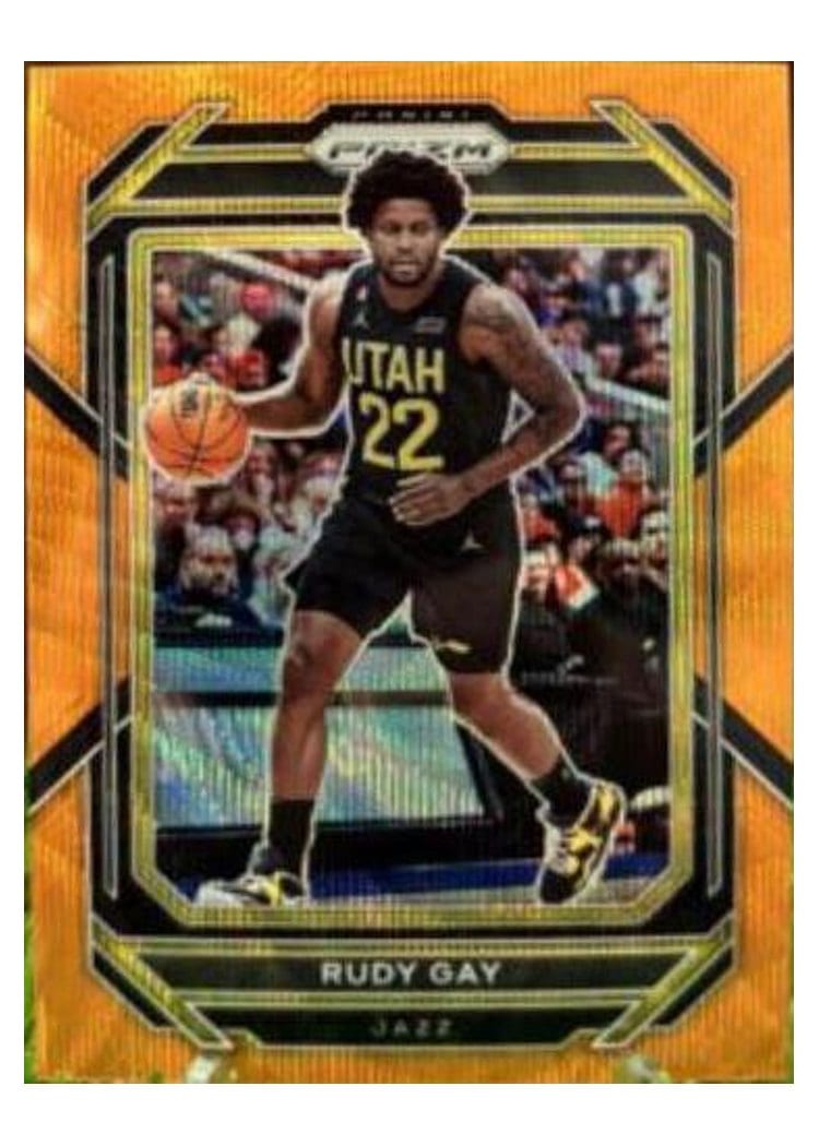 2022-23 Panini Prizm Base Set Rudy Gay #47 card