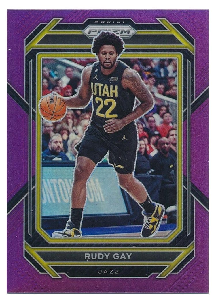 2022-23 Panini Prizm Base Set Rudy Gay #47 card