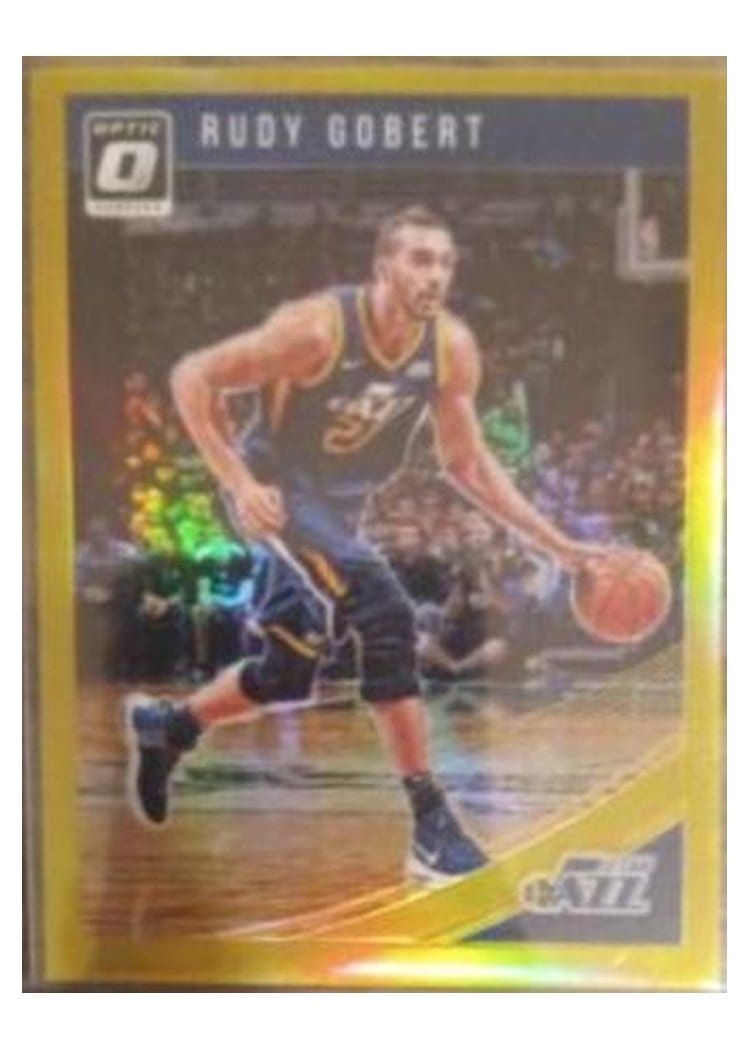 2018-19 Donruss Optic Base Set Rudy Gobert #93 card