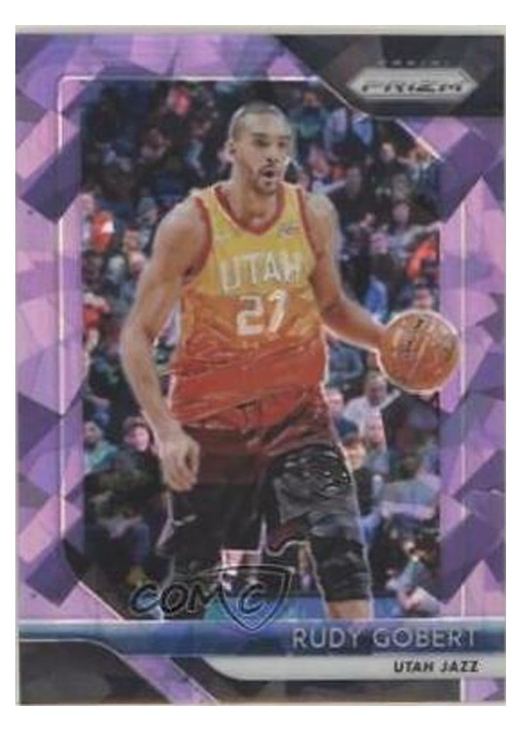 2018-19 Panini Prizm Base Set Rudy Gobert #193 card