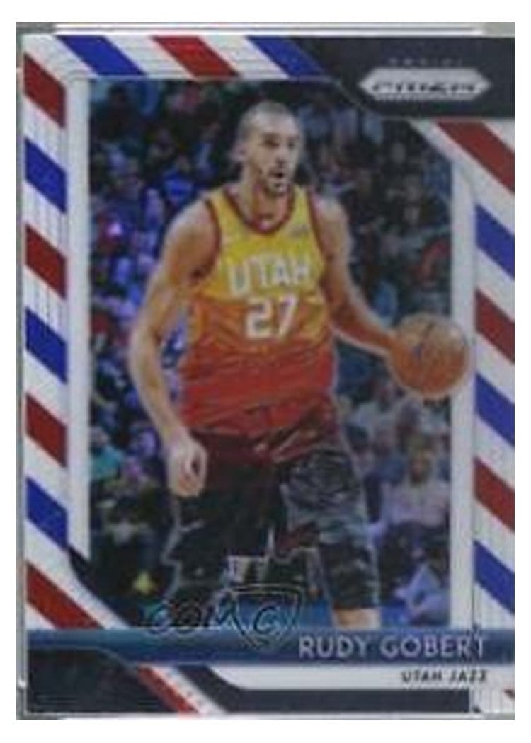 2018-19 Panini Prizm Base Set Rudy Gobert #193 card