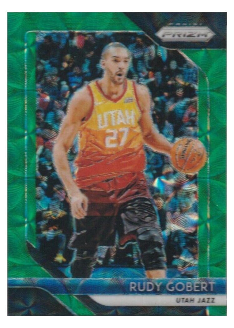 2018-19 Panini Prizm Base Set Rudy Gobert #193 card