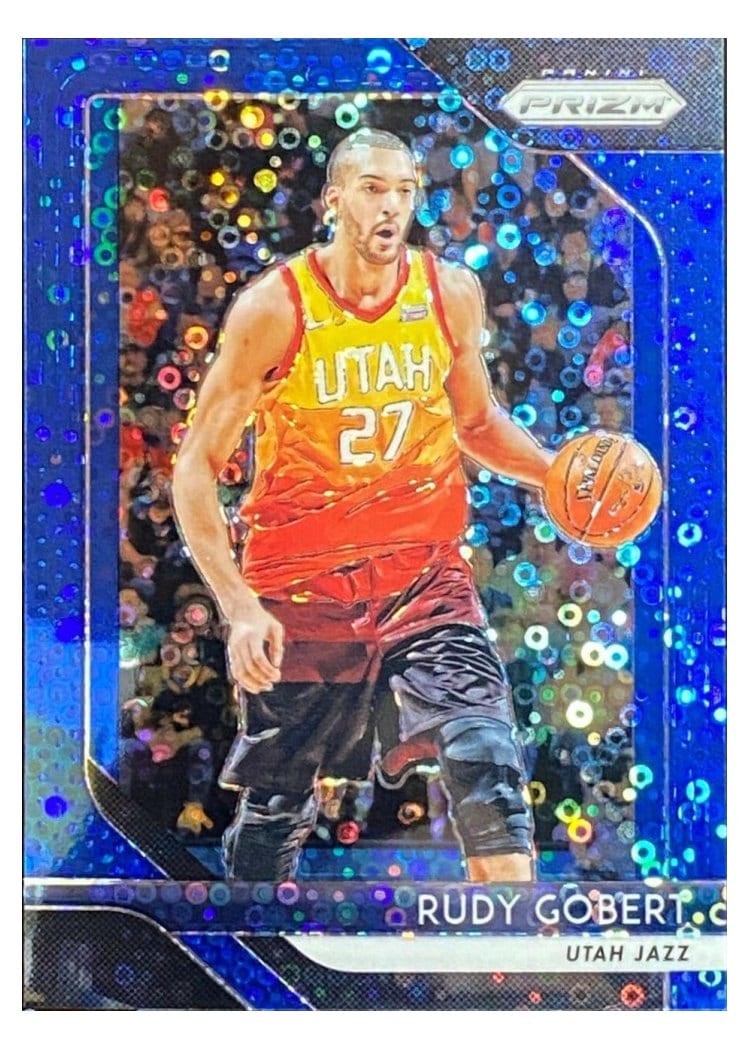 2018-19 Panini Prizm Base Set Rudy Gobert #193 card