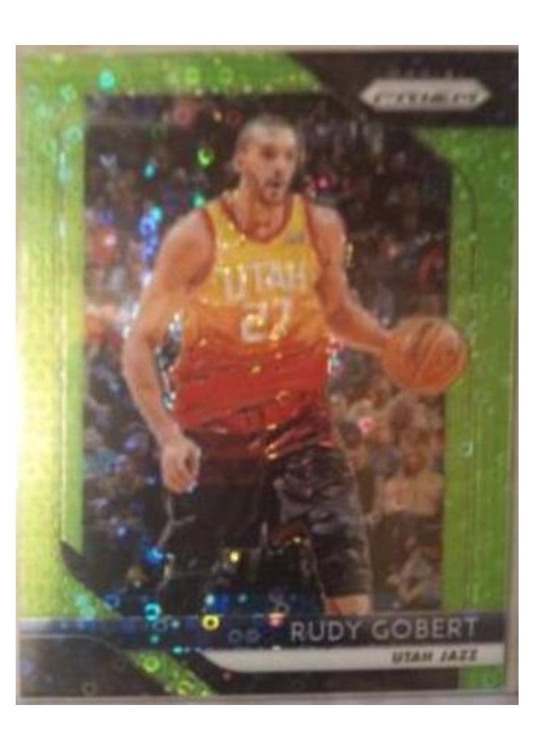 2018-19 Panini Prizm Base Set Rudy Gobert #193 card