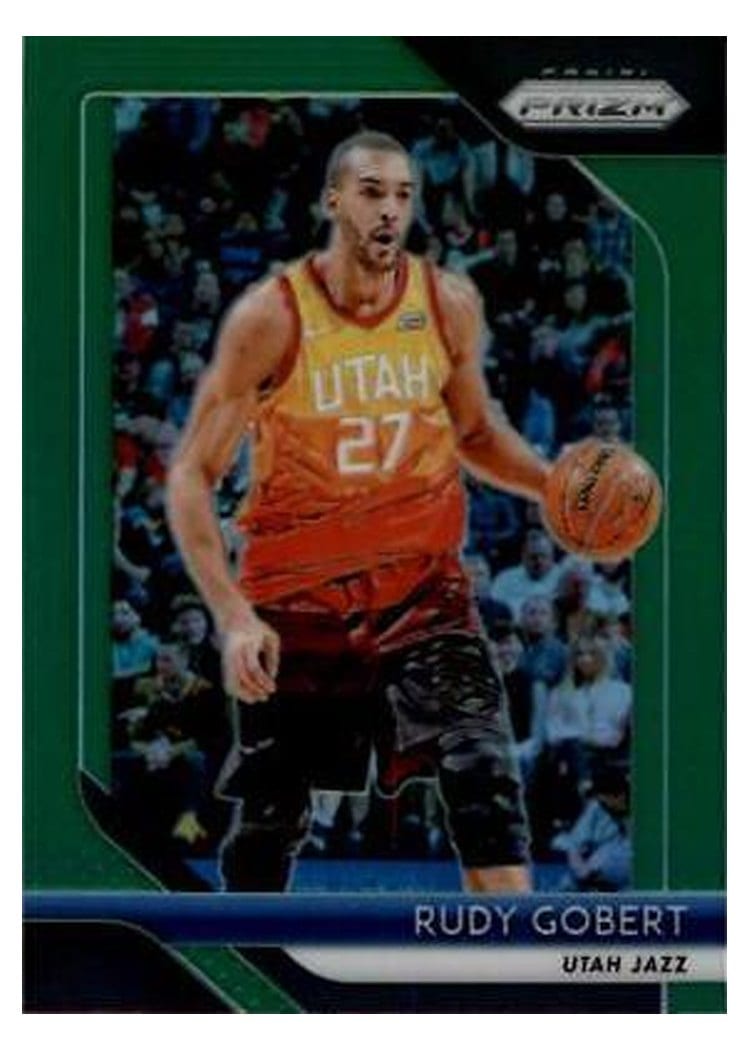 2018-19 Panini Prizm Base Set Rudy Gobert #193 card