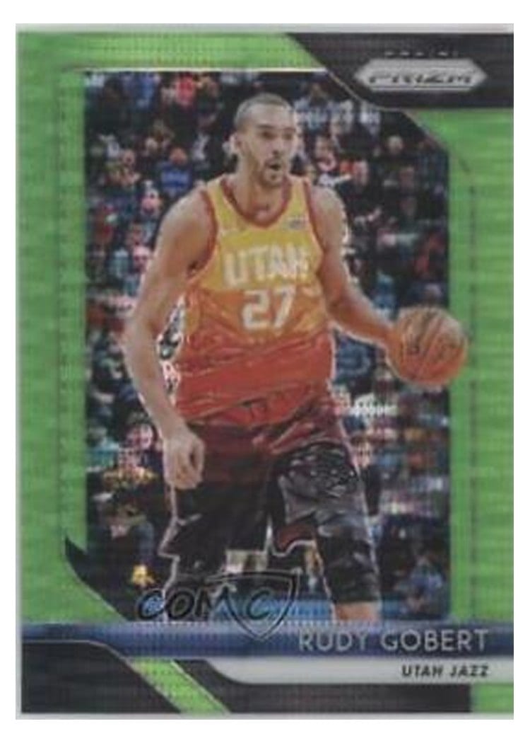 2018-19 Panini Prizm Base Set Rudy Gobert #193 card