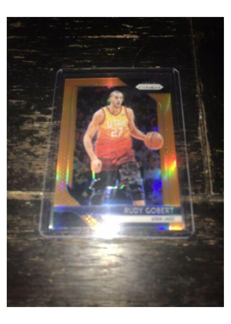 2018-19 Panini Prizm Base Set Rudy Gobert #193 card
