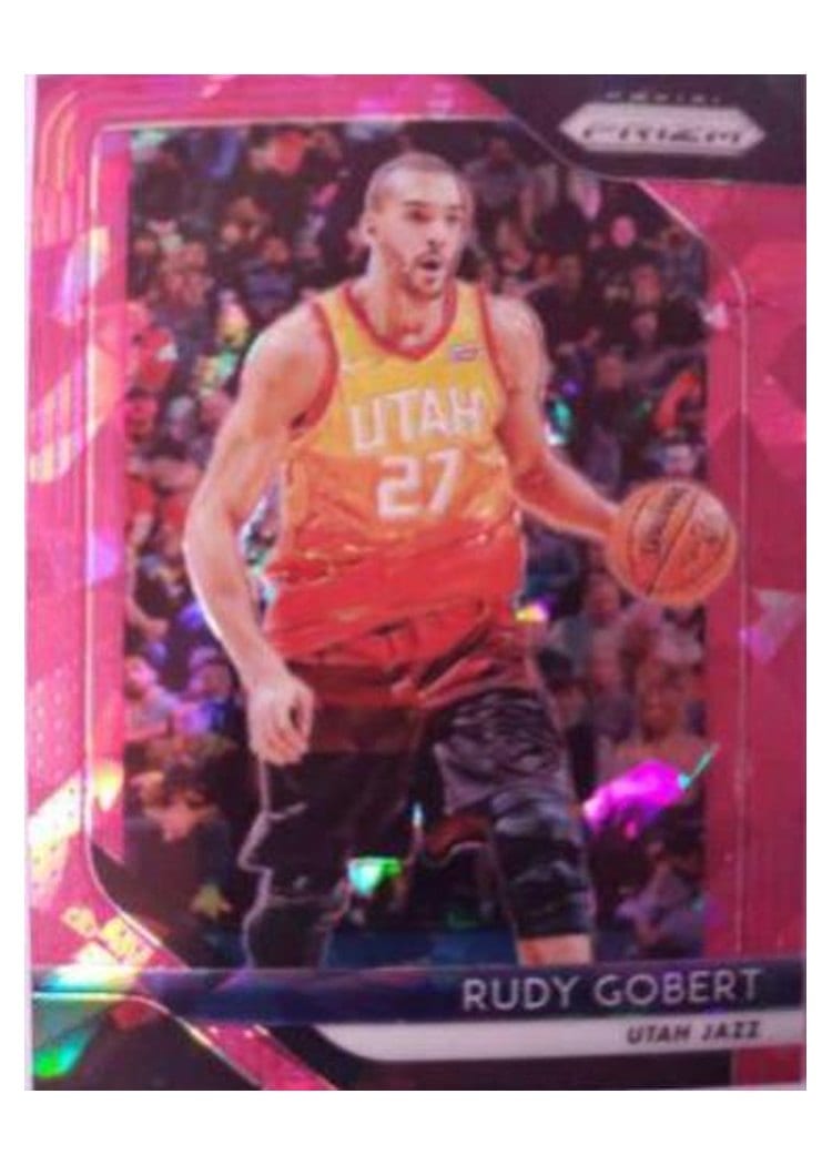 2018-19 Panini Prizm Base Set Rudy Gobert #193 card