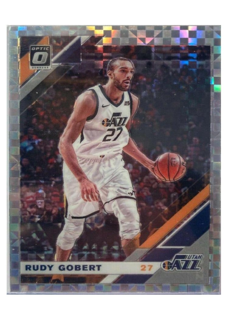 2019-20 Donruss Optic Base Set Rudy Gobert #89 card