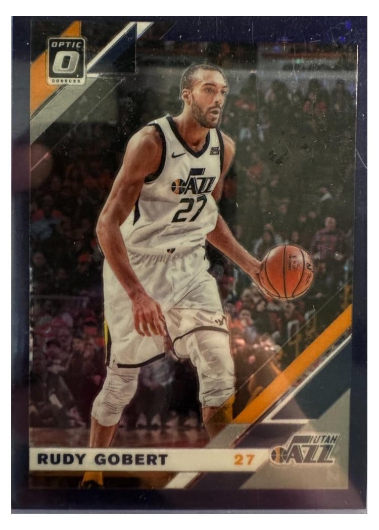2019-20 Donruss Optic Base Set Rudy Gobert #89 card