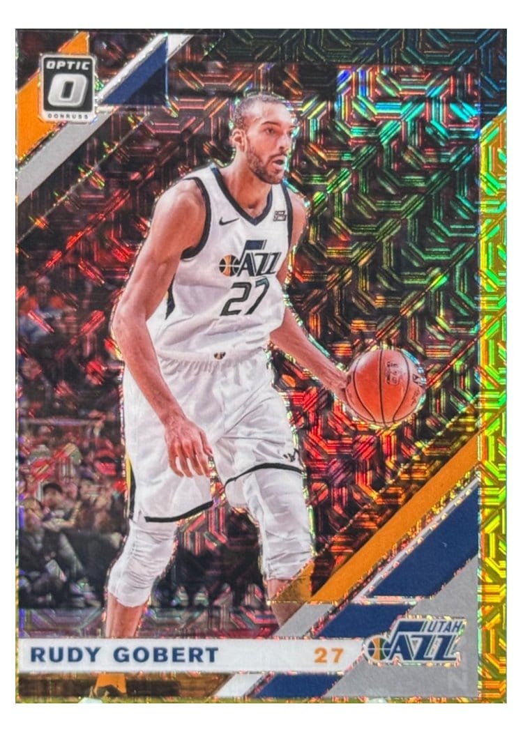 2019-20 Donruss Optic Base Set Rudy Gobert #89 card