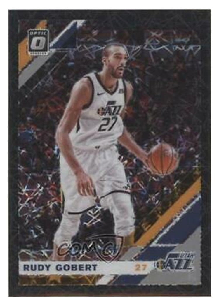 2019-20 Donruss Optic Base Set Rudy Gobert #89 card