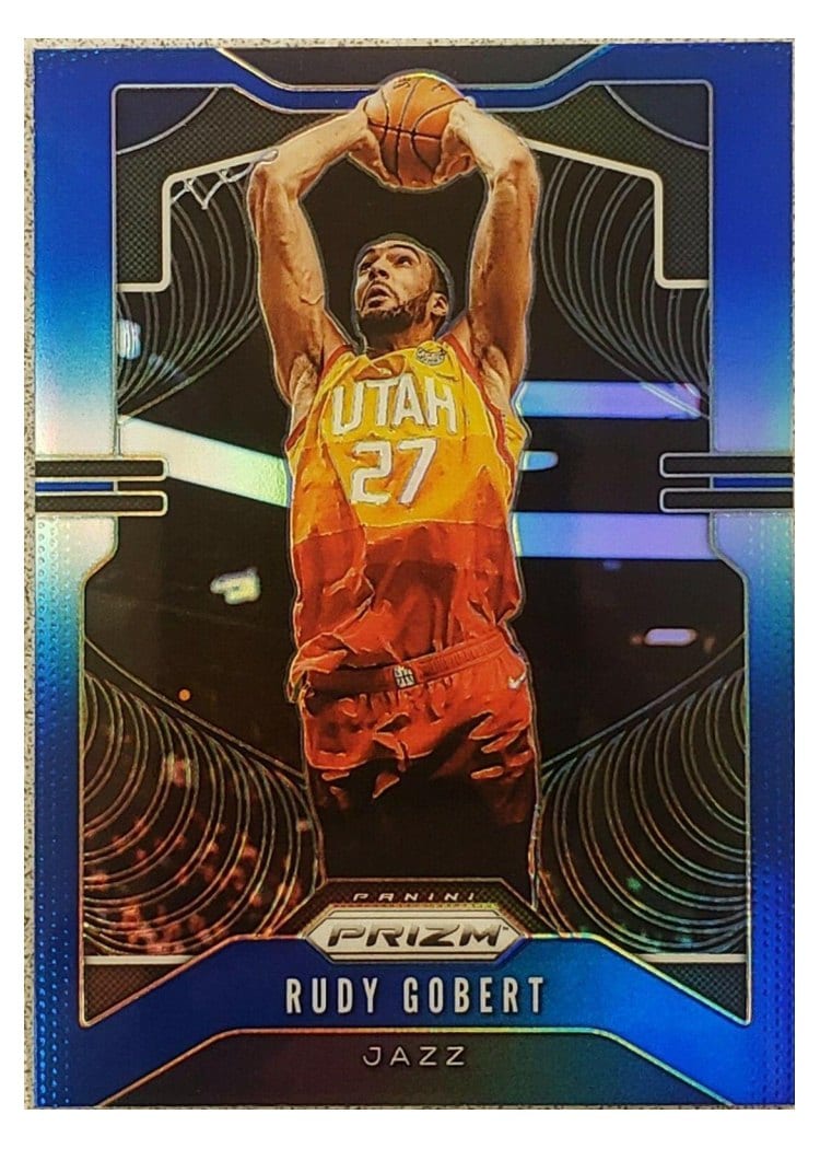2019-20 Panini Prizm Base Set Rudy Gobert #168 card
