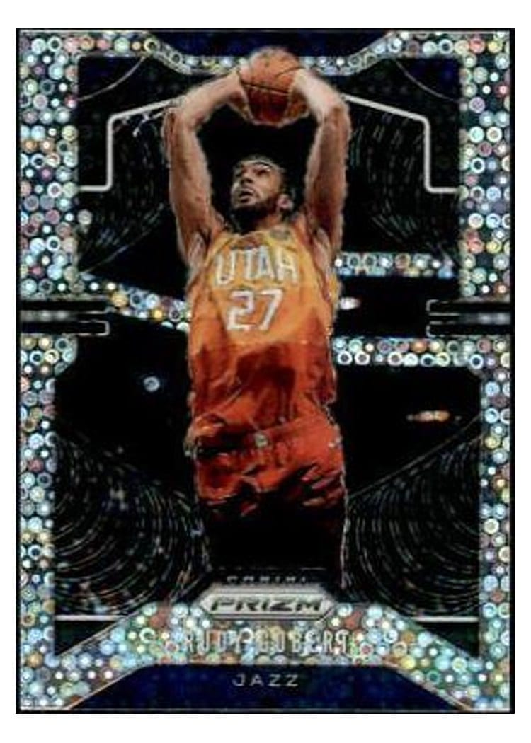 2019-20 Panini Prizm Base Set Rudy Gobert #168 card