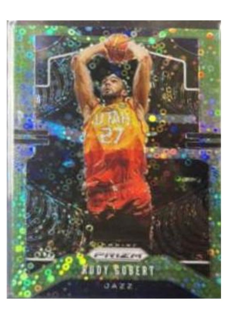 2019-20 Panini Prizm Base Set Rudy Gobert #168 card
