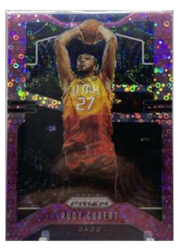 2019-20 Panini Prizm Base Set Rudy Gobert #168 card