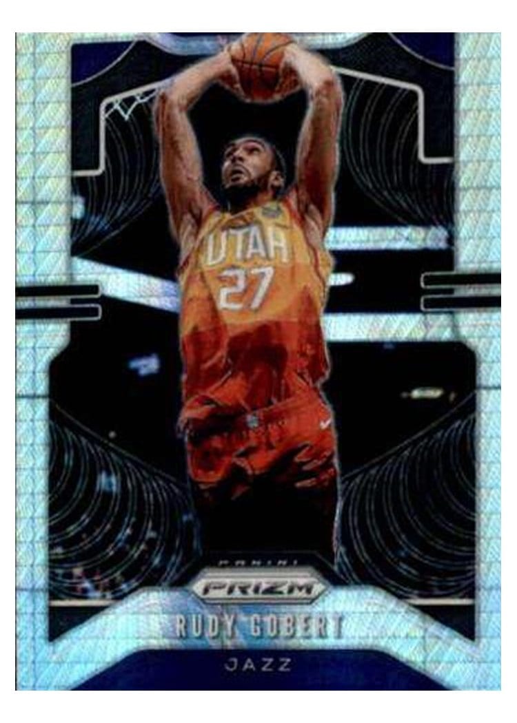 2019-20 Panini Prizm Base Set Rudy Gobert #168 card