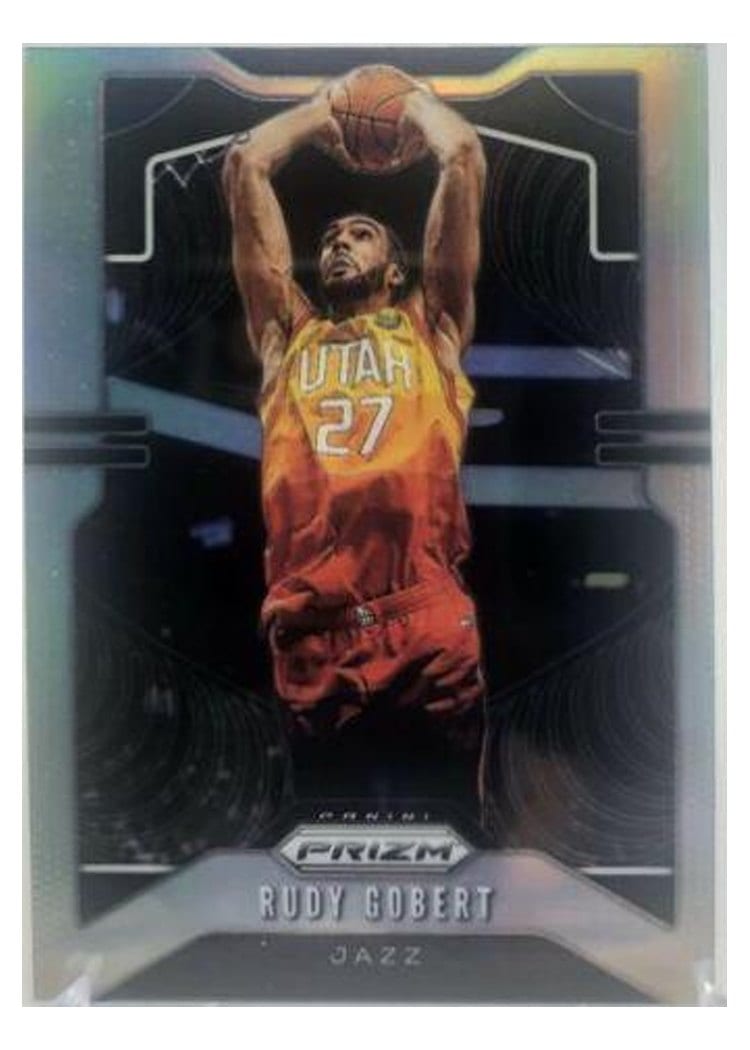 2019-20 Panini Prizm Base Set Rudy Gobert #168 card