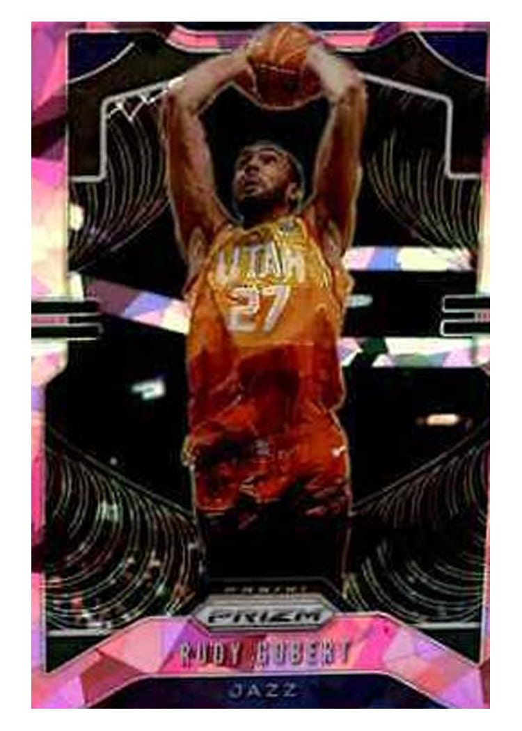 2019-20 Panini Prizm Base Set Rudy Gobert #168 card