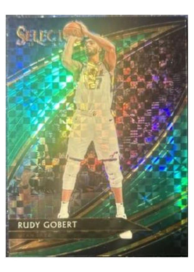 2019-20 Panini Select Base Set Rudy Gobert #255 card
