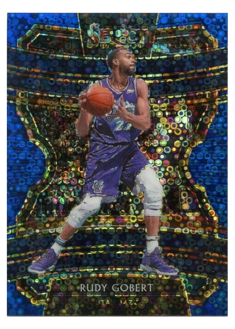 2019-20 Panini Select Base Set Rudy Gobert #41 card