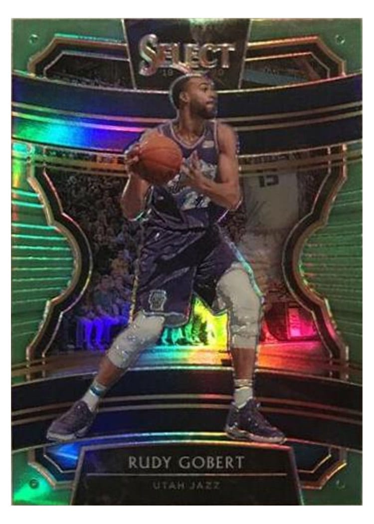 2019-20 Panini Select Base Set Rudy Gobert #41 card
