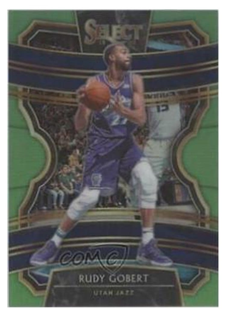 2019-20 Panini Select Base Set Rudy Gobert #41 card