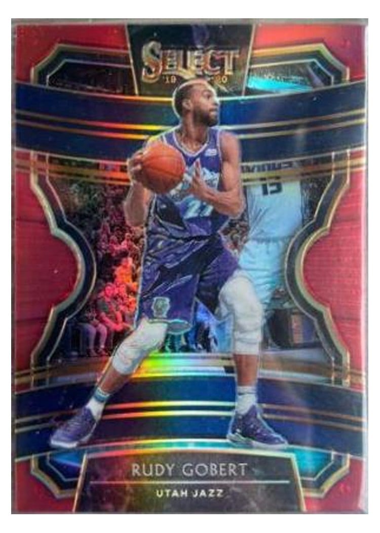 2019-20 Panini Select Base Set Rudy Gobert #41 card
